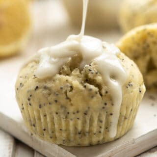 Muffins de limón con semillas de amapola sin yogur