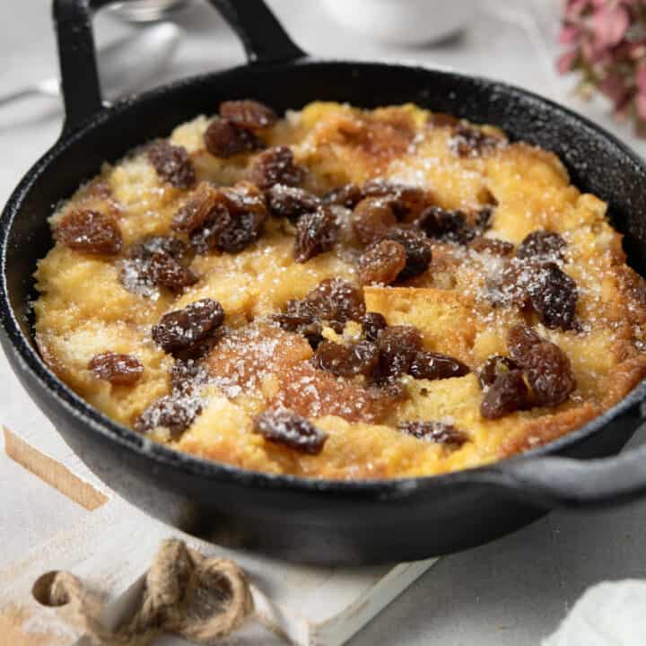 Budín de pan sin horno